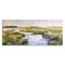 Stupell Industries River Through Marshlands Canvas Wall Art Design by Nina Blue